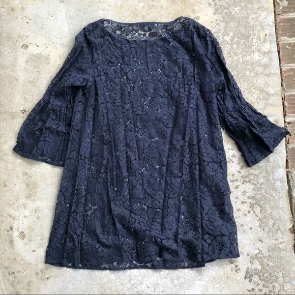 Elizabeth and James dress Glorietta lace shift M - Picture 6 of 6